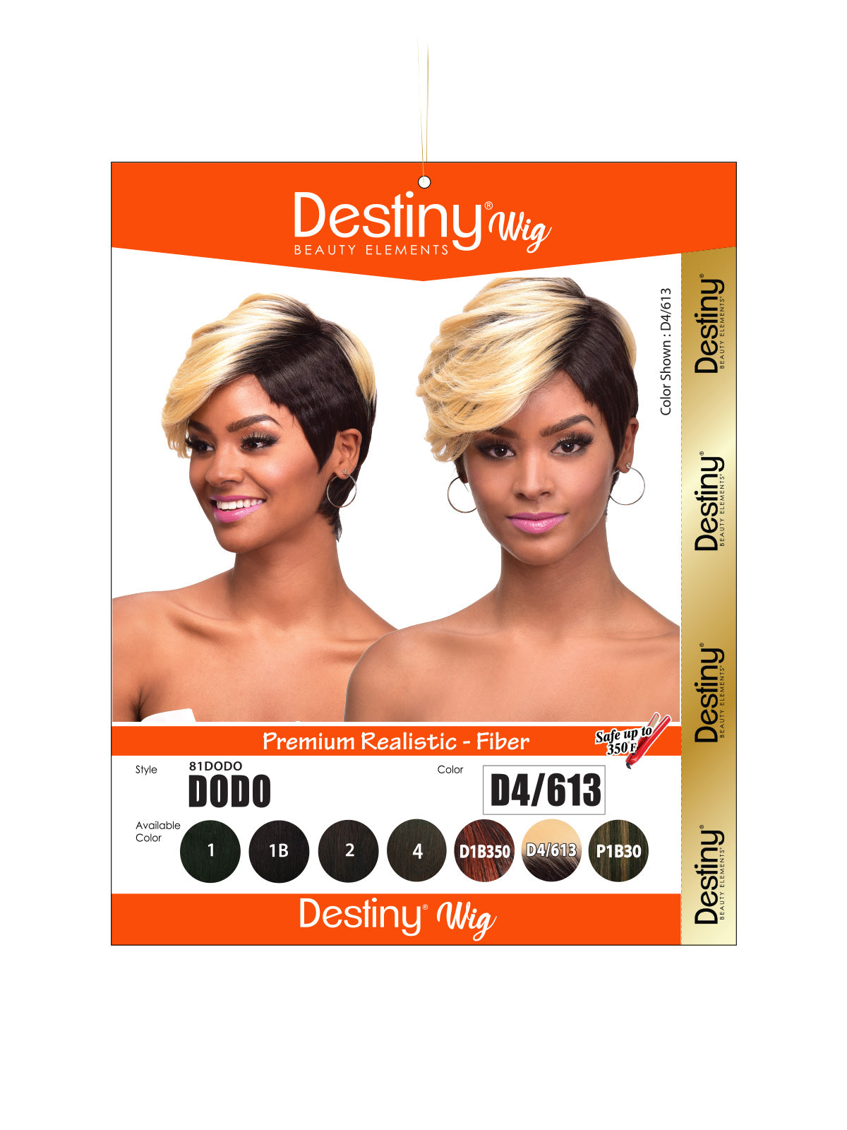 DODO synthetic wig back