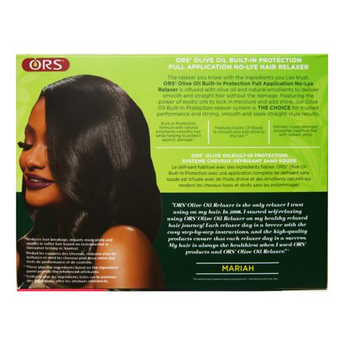 Organic Roots Stimulator Olive Oil Relaxer Kit