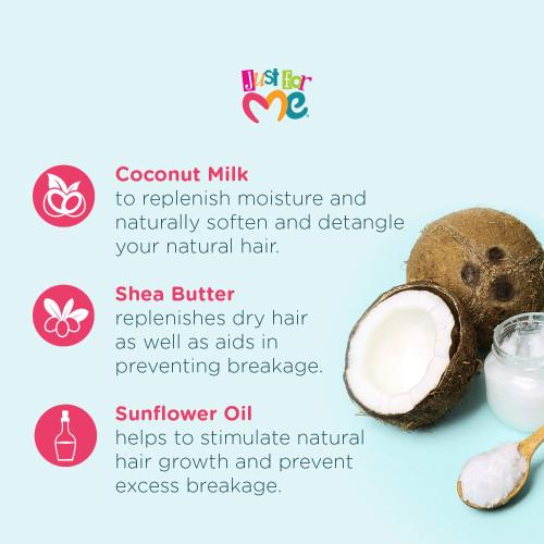 Just for Me Natural Hair Milk Oil Moisturizing Lotion 10oz/ 295ml