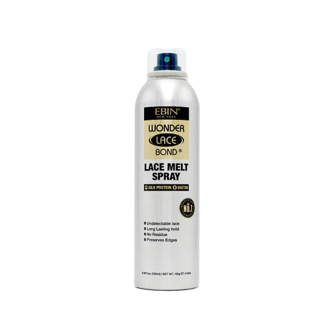 EBIN Wonder Lace Bond Lace Melt Aerosol Spray Silk Protein 6.08 oz