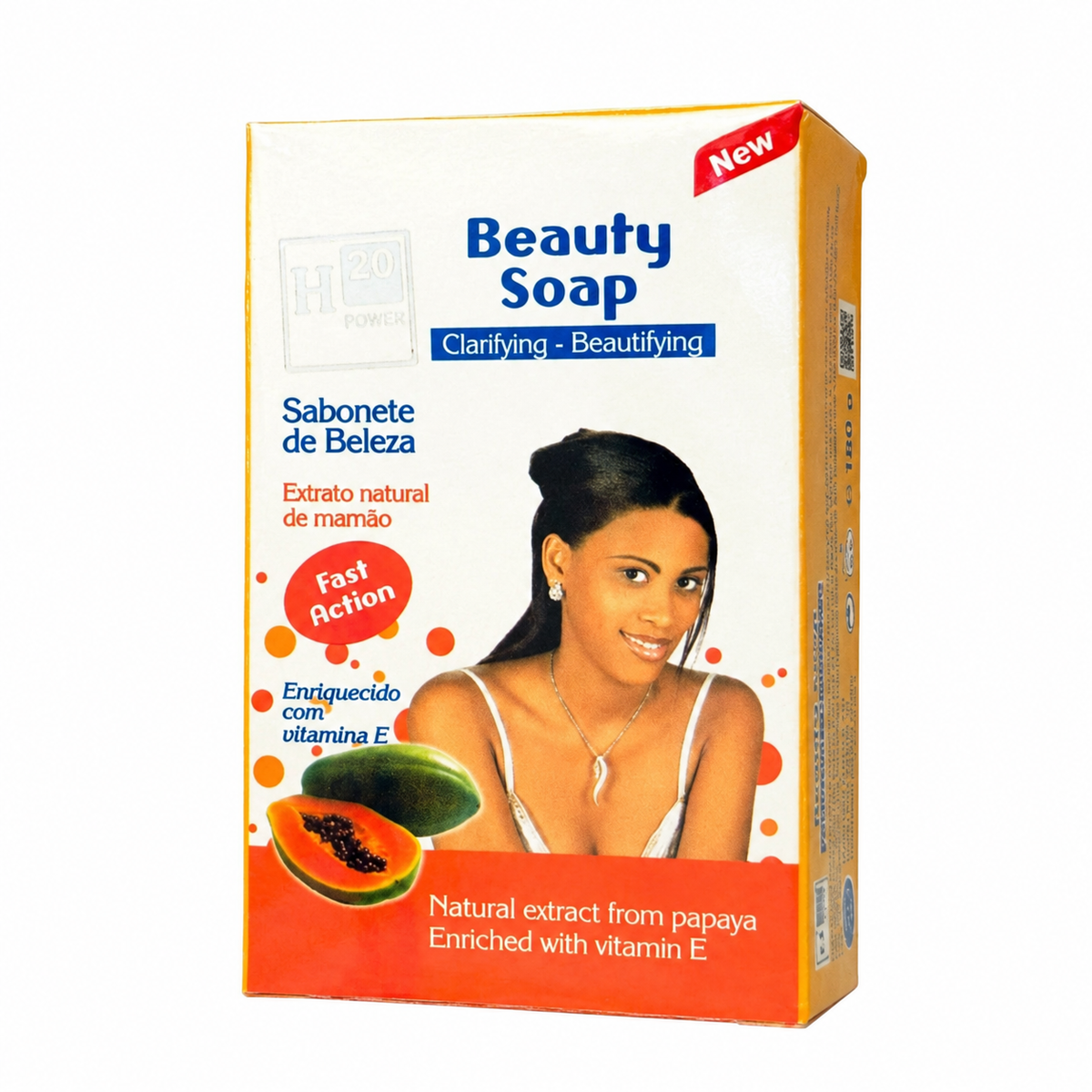 One box of H20 Papaya Beauty Soap