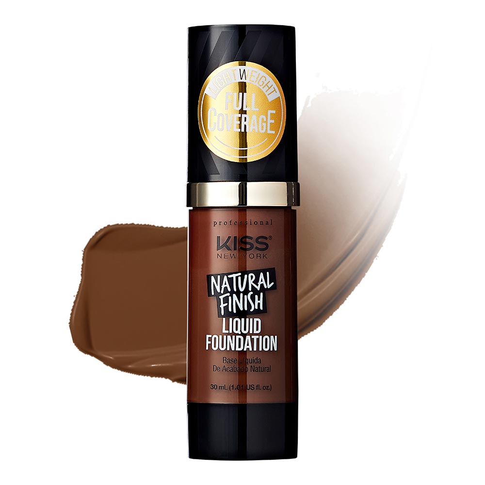 Kiss ProTouch Liquid Foundation — Cognac