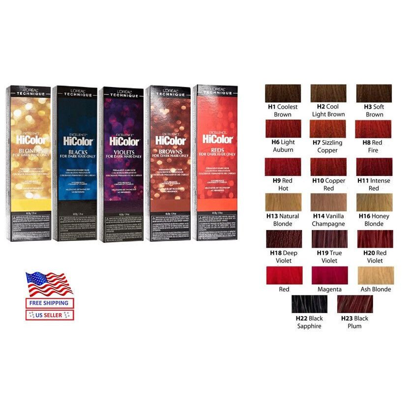 L’Oréal Excellence HiColor Highlights permanent color