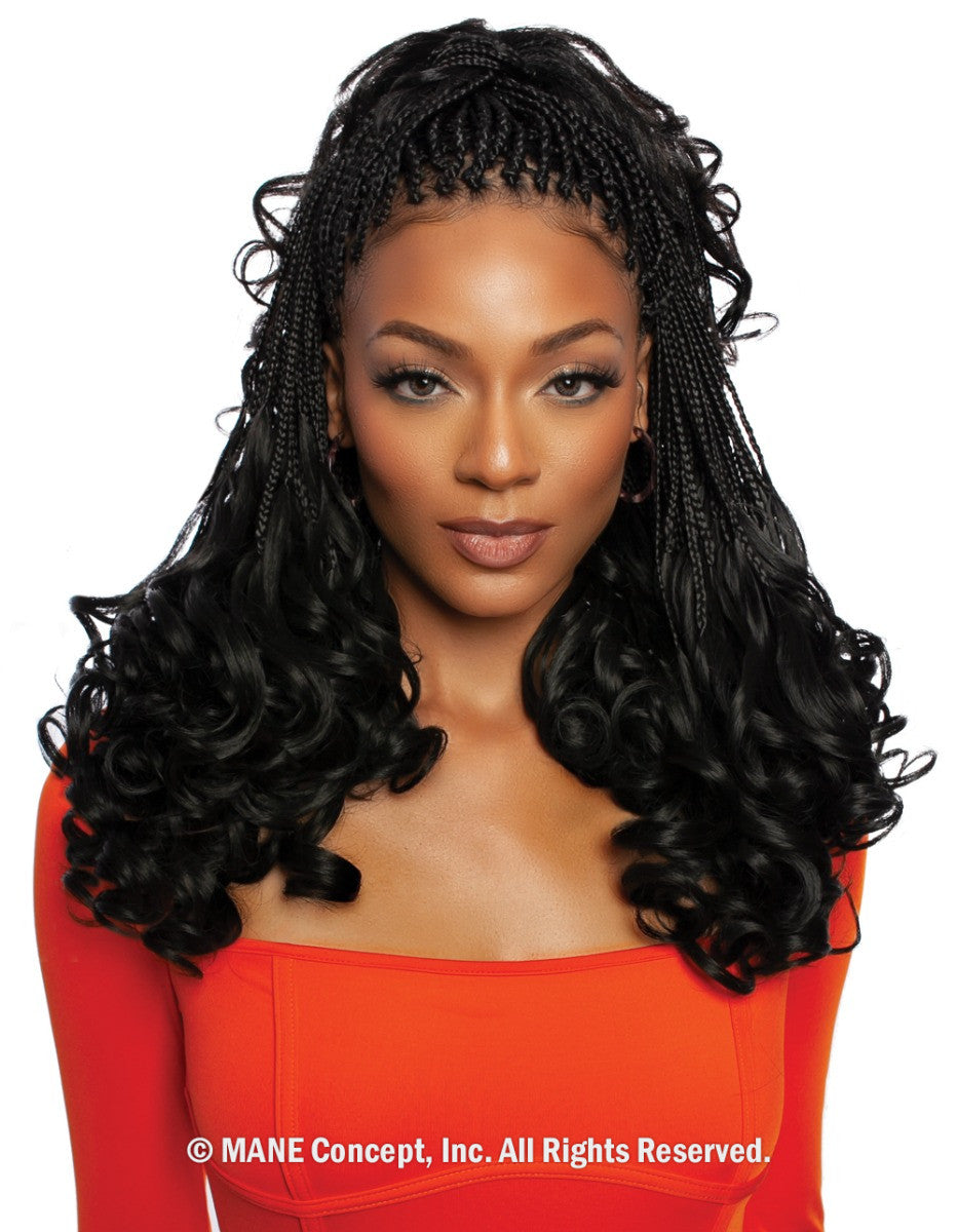 Mane Concept Afri-Naptural BRD605 6X Bouncy Braiding 14 inch official package