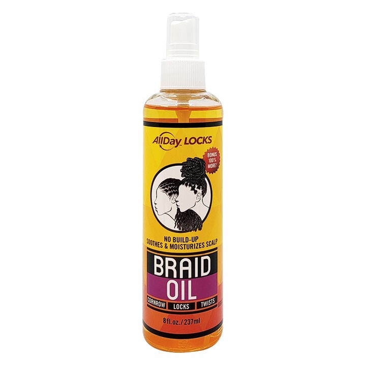 All Day Locks Scalp Braid Oil 8oz