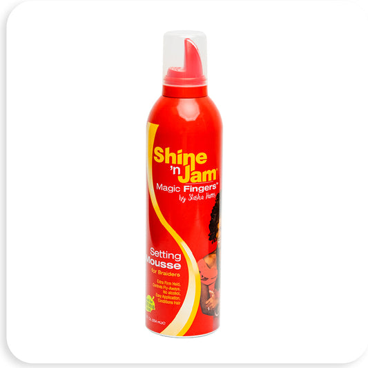 Ampro Shine 'n Jam Magic Fingers Finishing Setting Mousse
