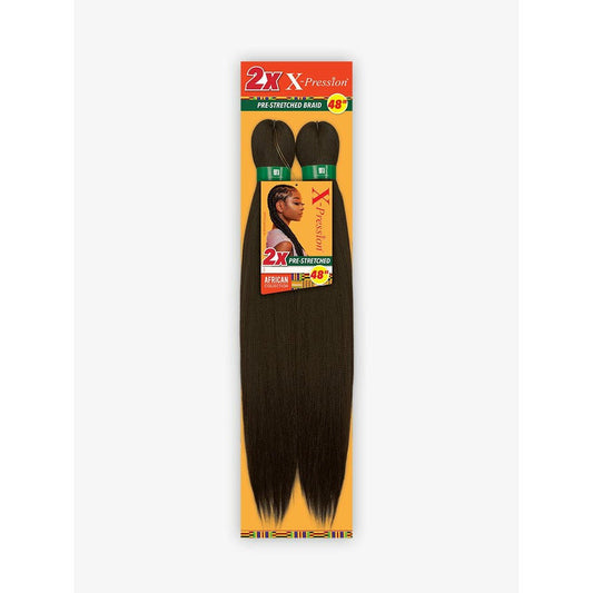 Sensationnel X-Pression 2X Pre-Stretched Braiding Hair 48"