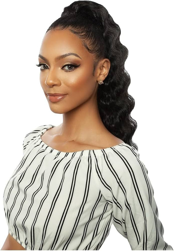 Crimp Wave Wrap N Tie 22"