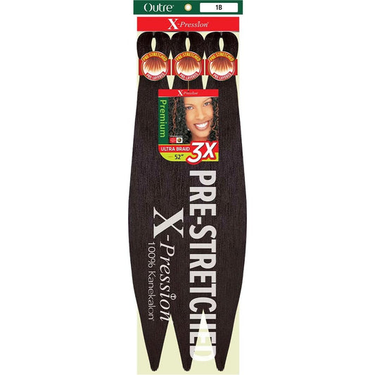 3X X-Pression Pre-Stretched Braid 52"