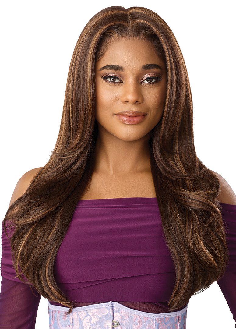 Outre Airtied 360 FlexiLace HHB Silk Press 24"