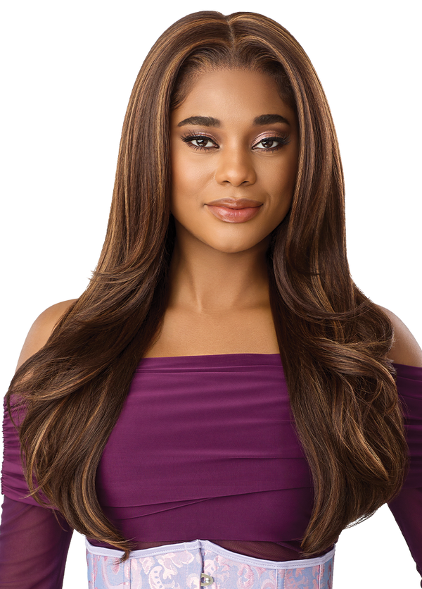 Outre Airtied 360 FlexiLace HHB Silk Press 24"