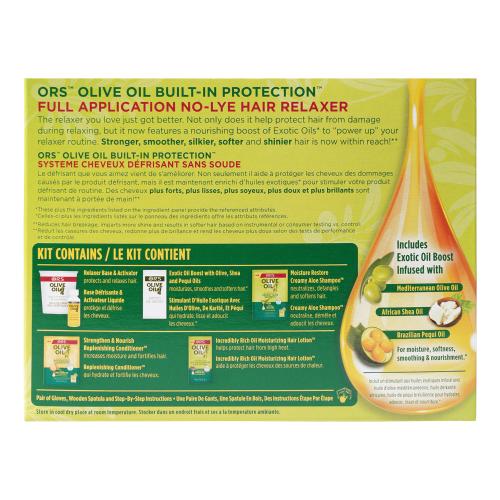 Organic Roots Stimulator Olive Oil Relaxer Kit
