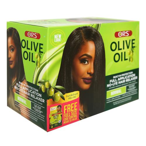 Organic Roots Stimulator Olive Oil Relaxer Kit
