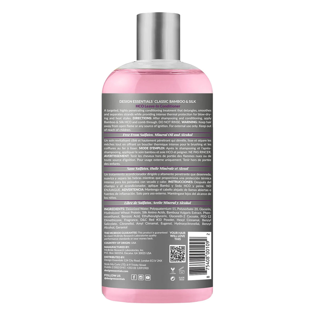 Bamboo & Silk HCO Leave-In Conditioner