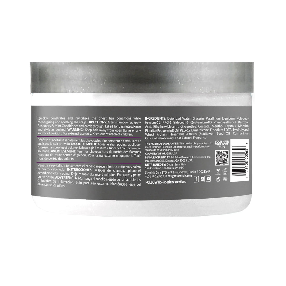 Rosemary & Mint Stimulating Super Moisturizing Conditioner