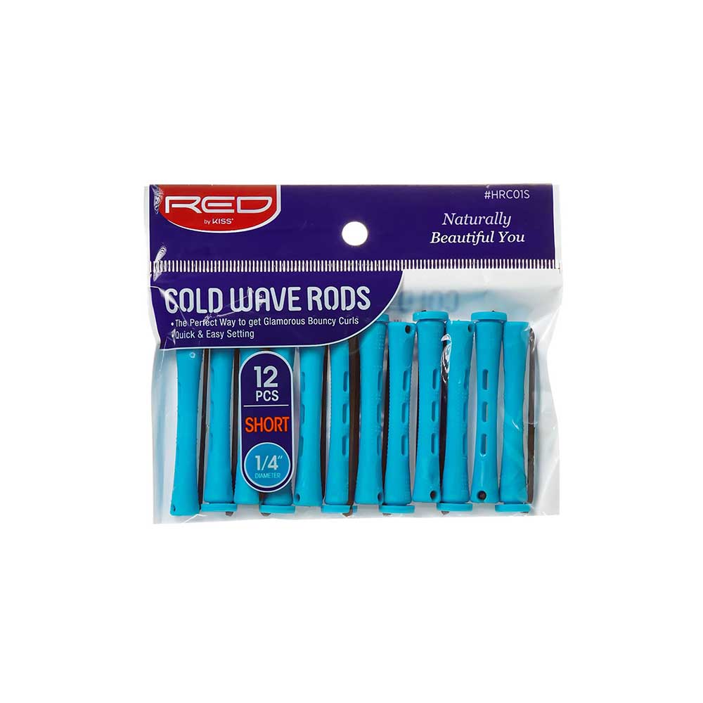 RED by Kiss Cold Wave Rods Short (12pcs) - 1/4 Inch - image 2