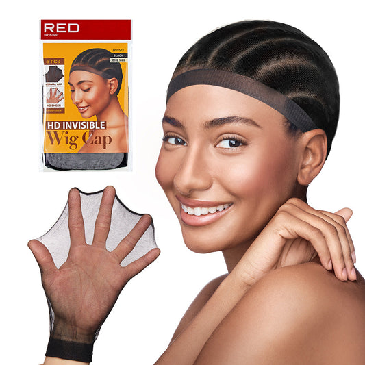 RED by KISS HD Invisible Wig Cap Black