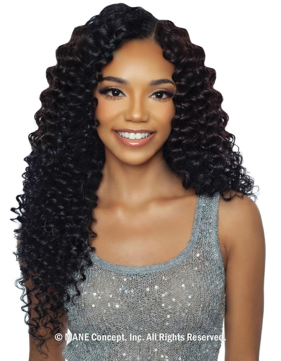 PRHC102 Feather Micro Crochet Deep Wave 18 hairstyle
