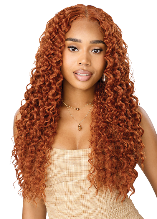 Outre Perfect Hairline NueBlend HHB Peruvian Curls 26"
