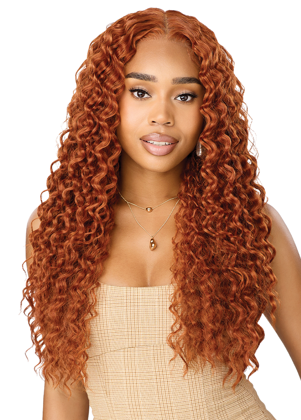 Outre Perfect Hairline NueBlend HHB Peruvian Curls 26"