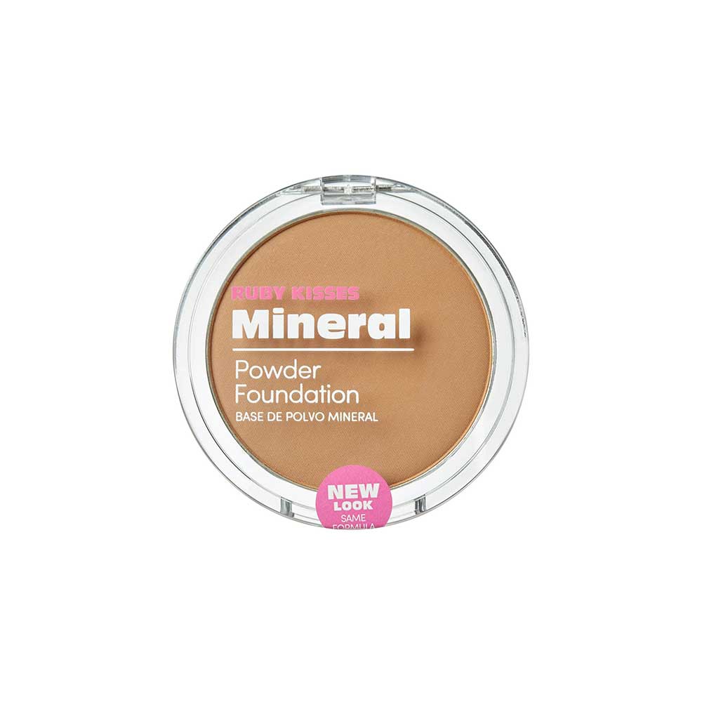 Ruby Kisses 100% Mineral Powder Foundation – Rich Beige