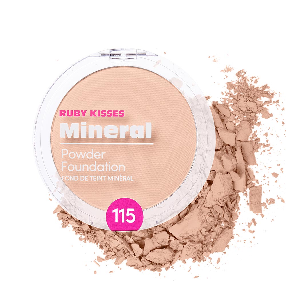 Ruby Kisses 100% Mineral Powder Foundation – Ivory