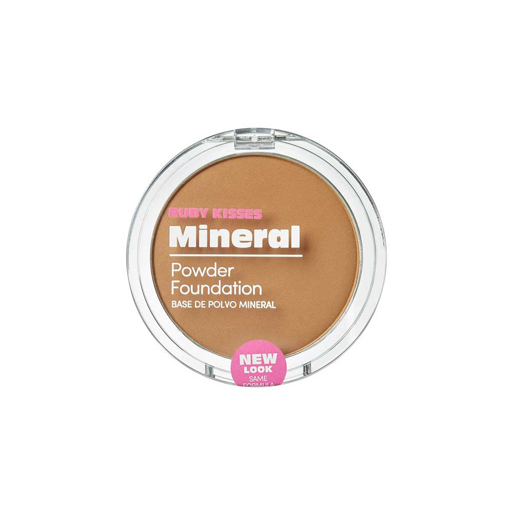 Ruby Kisses 100% Mineral Powder Foundation – Mocha