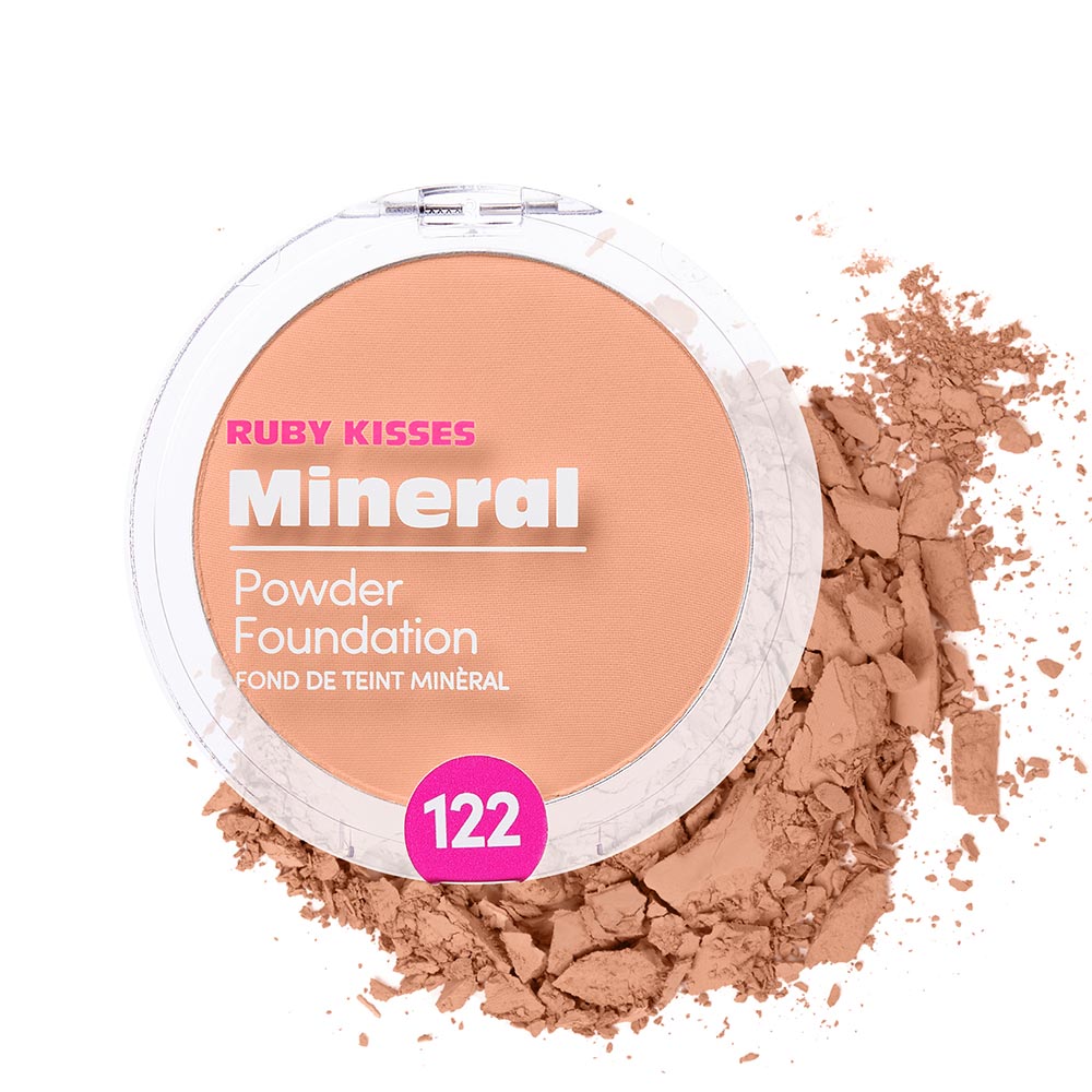 Ruby Kisses 100% Mineral Powder Foundation – Creamy Beige