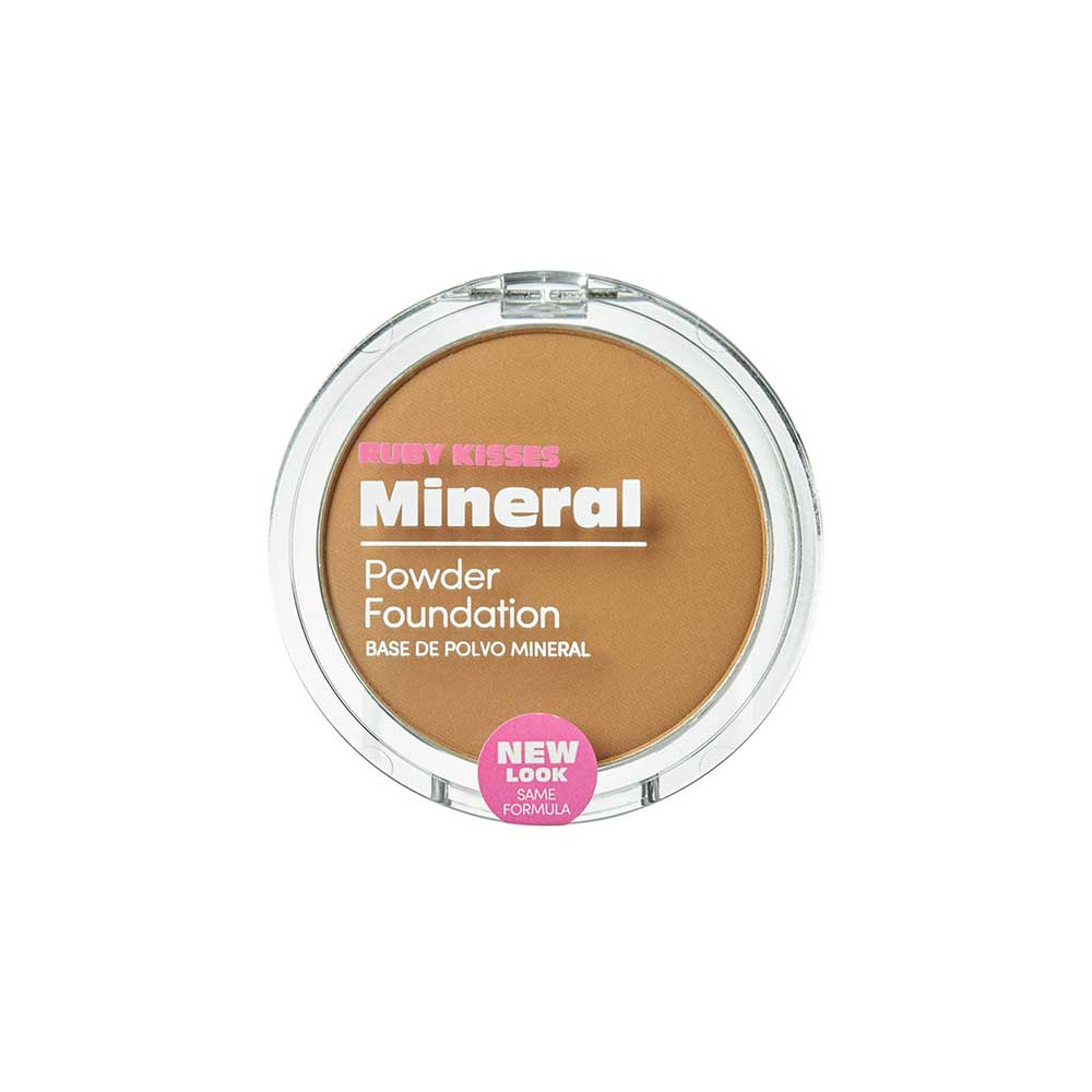 Ruby Kisses 100% Mineral Powder Foundation – Caramel