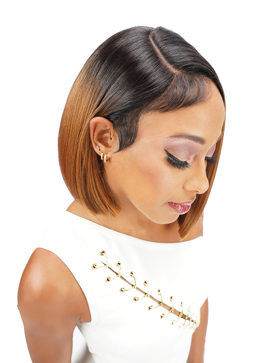 Ansley 10 inch synthetic HD lace front wig product view