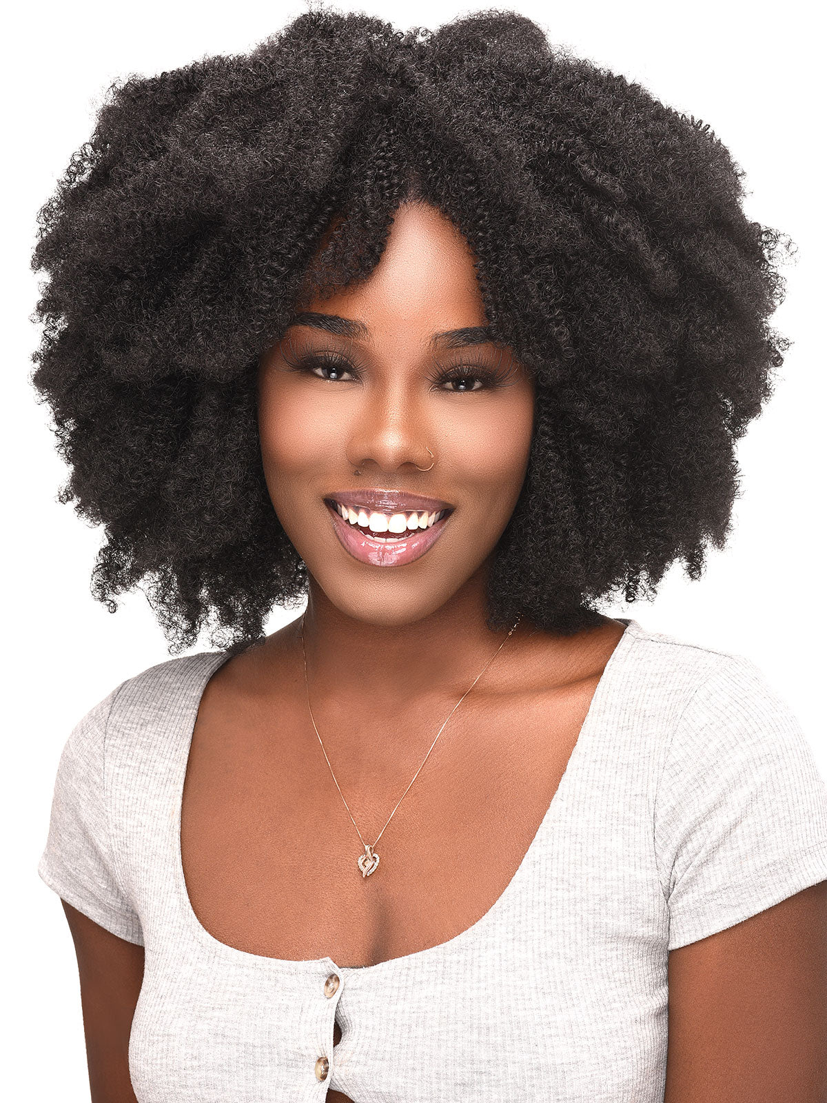 Bijoux Dominican Hair Clip Kinky Ziggly 4C 10 inch