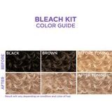 Dark & Lovely Uplift Hair Dye Bleach Kit contents
