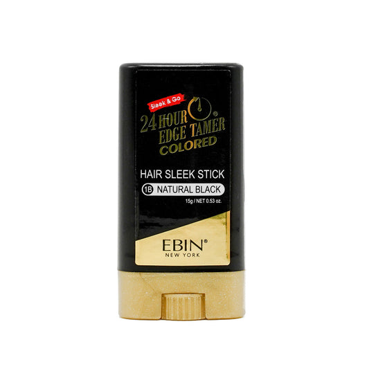EBIN 24 Hour Colored Sleek Stick Natural Black packaging