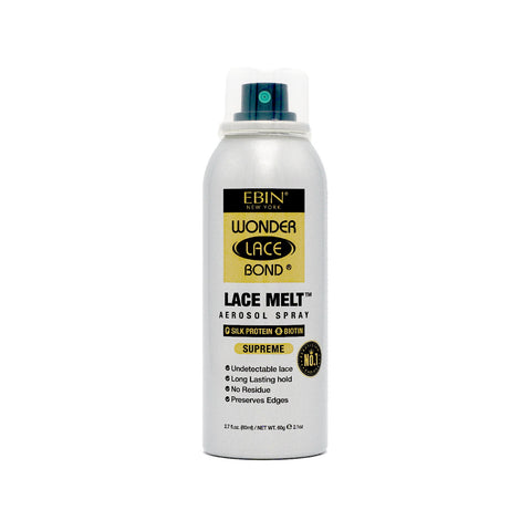 EBIN Wonder Lace Bond Lace Melt Aerosol Spray Silk Protein 2.7 oz