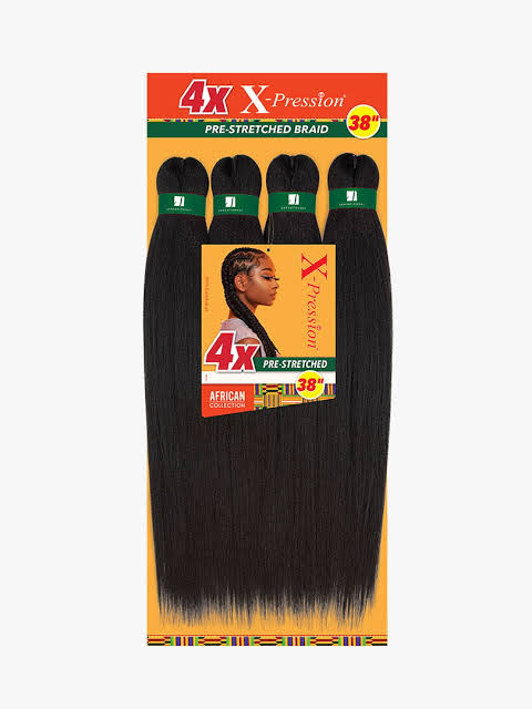 4X X-Pression Pre-Stretched Braid 38"