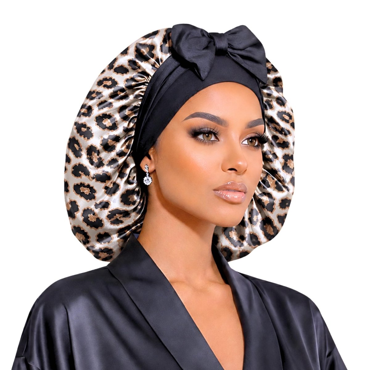 Adjustable Reversible Satin Hair Bonnet