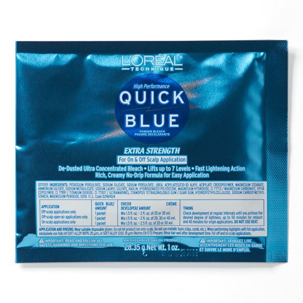 L'Oréal Quick Blue Powder Lightener 1 oz packet