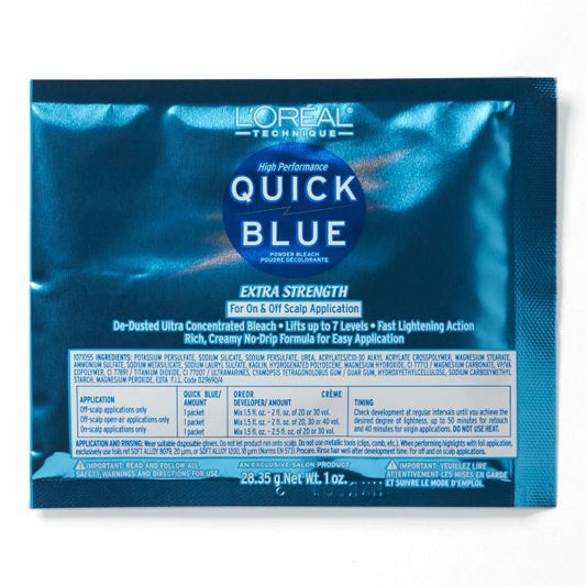 L'Oréal Quick Blue Powder Lightener 1 oz packet