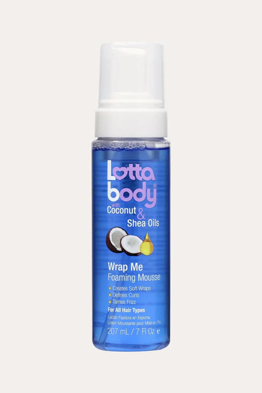 Lottabody Coconut and Shea Oils Wrap Me Foaming Mousse 7 oz