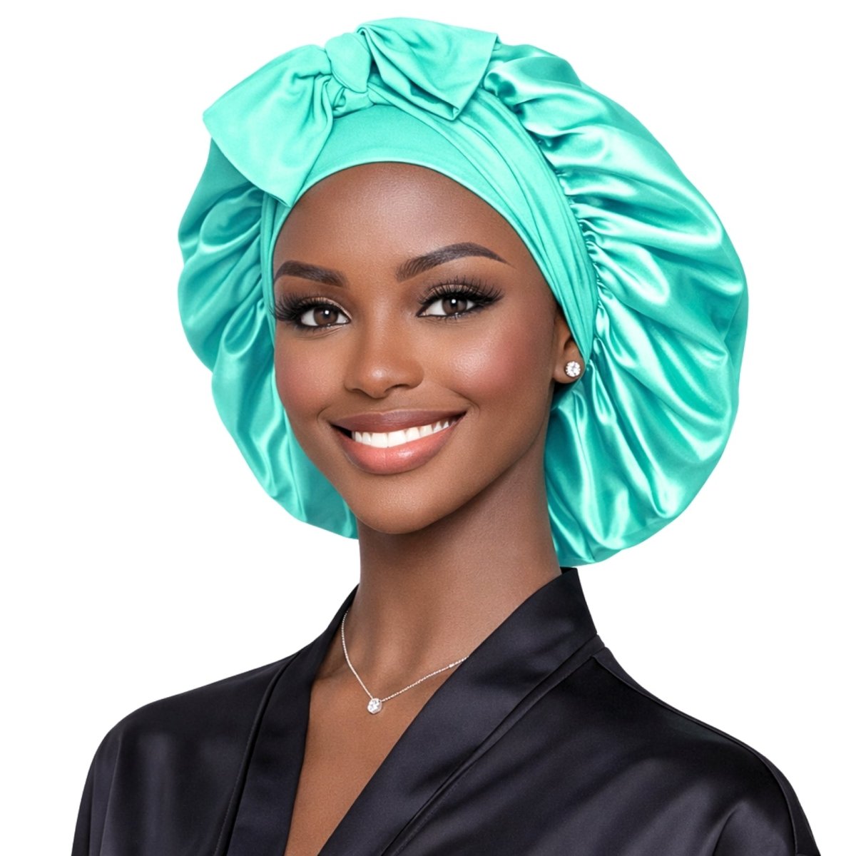 Adjustable Reversible Satin Hair Bonnet