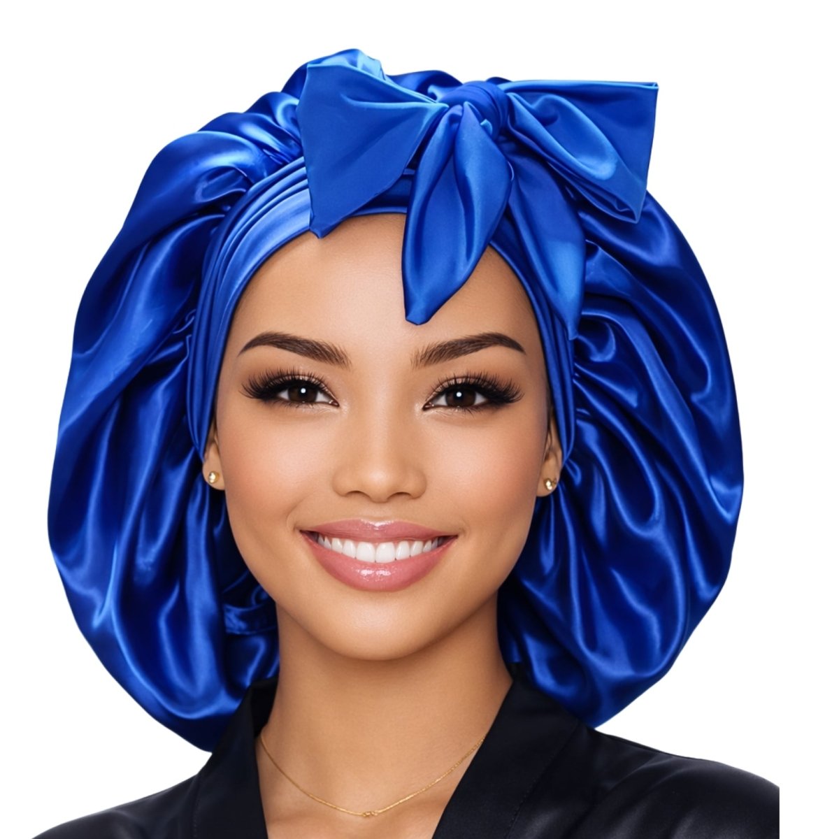 Adjustable Reversible Satin Hair Bonnet