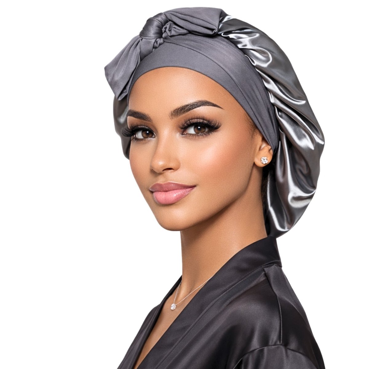 Adjustable Reversible Satin Hair Bonnet