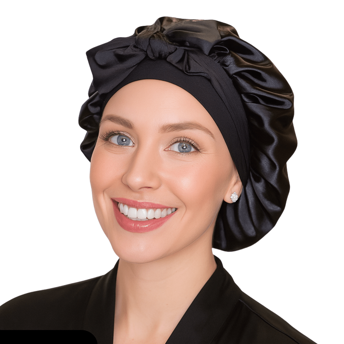 Adjustable Reversible Satin Hair Bonnet