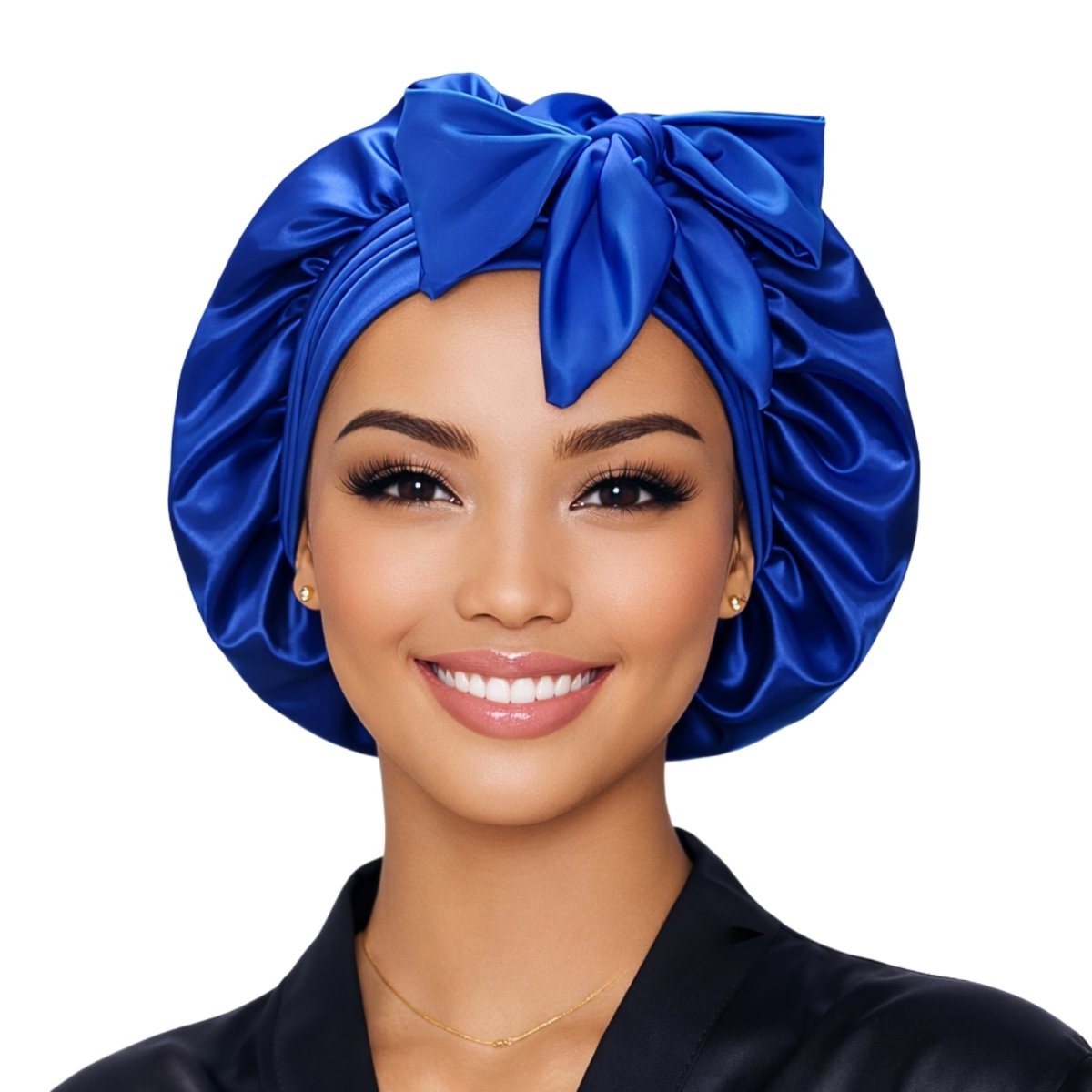 Adjustable Reversible Satin Hair Bonnet