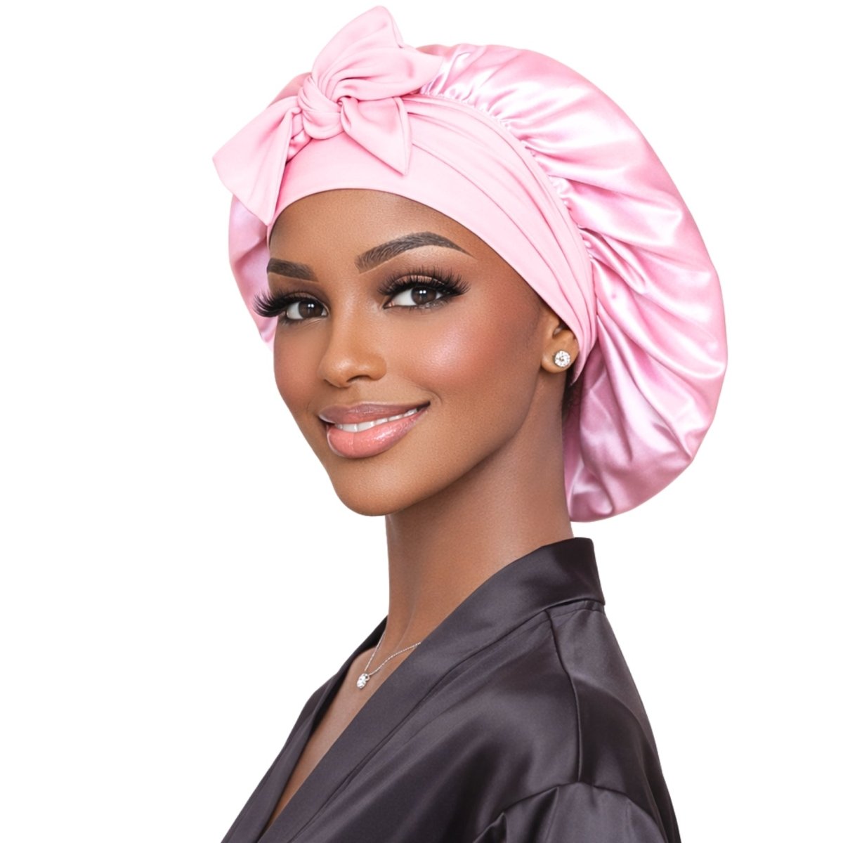 Adjustable Reversible Satin Hair Bonnet