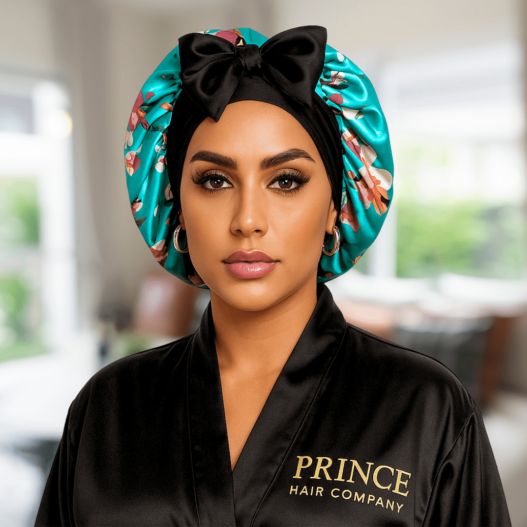 Adjustable Reversible Satin Hair Bonnet