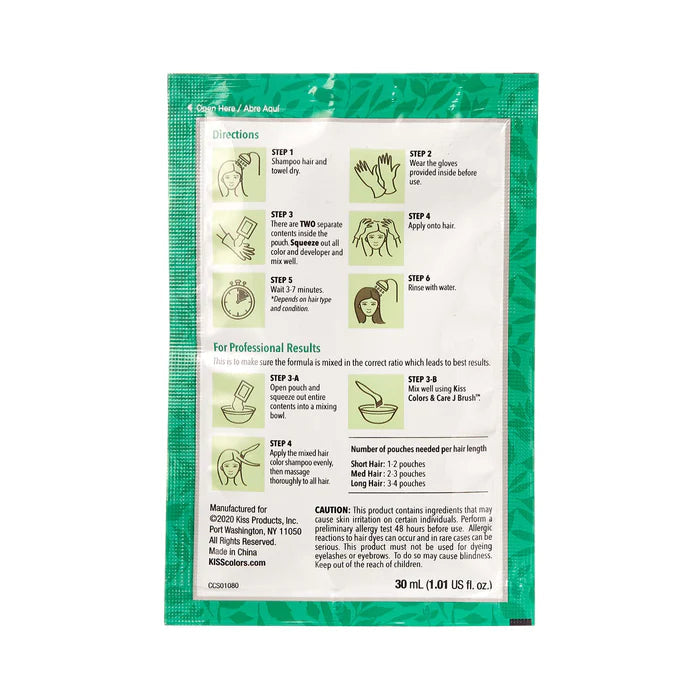 Natural Herbal Color Change Shampoo information