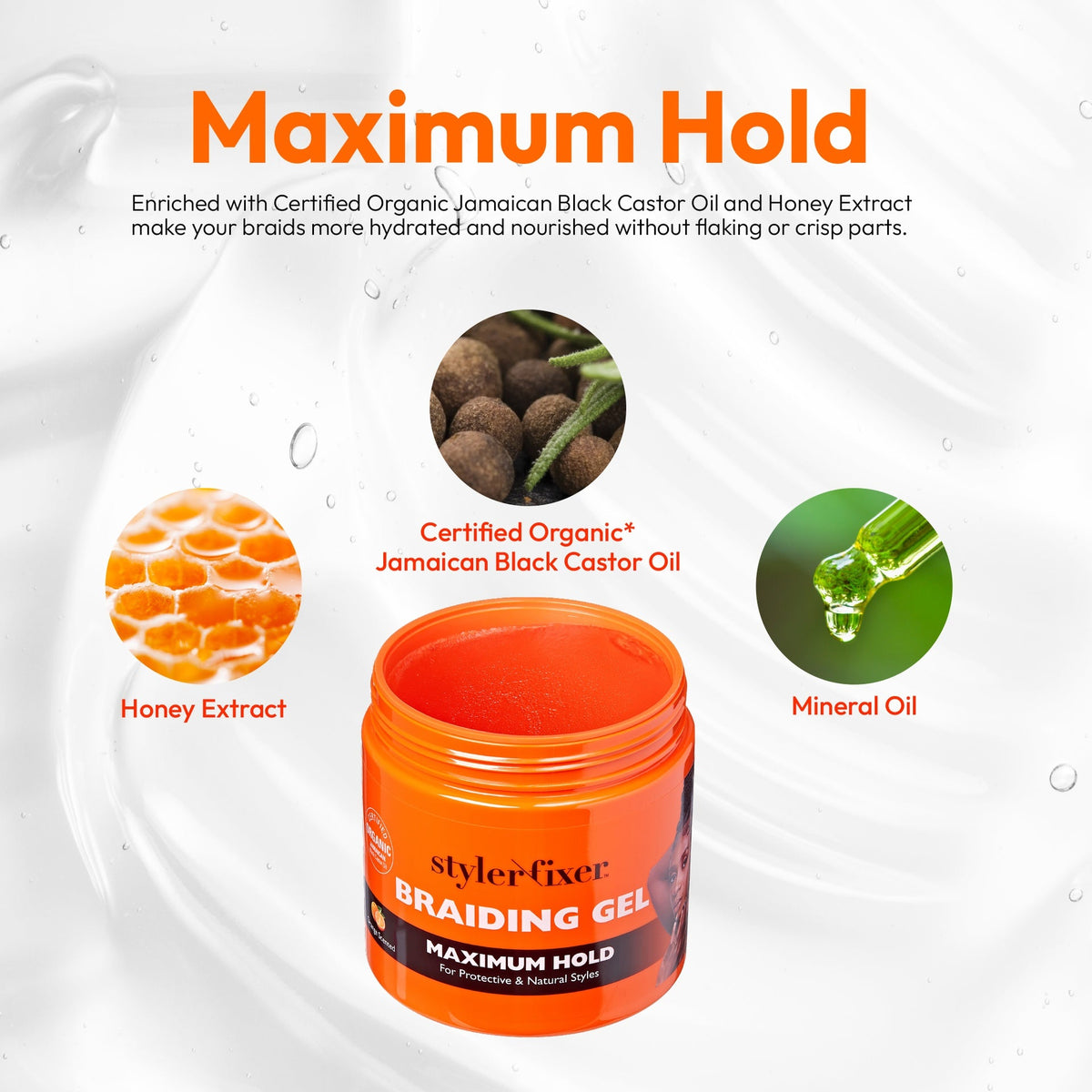 RED by KISS Styler Fixer Braiding Gel product detail 8