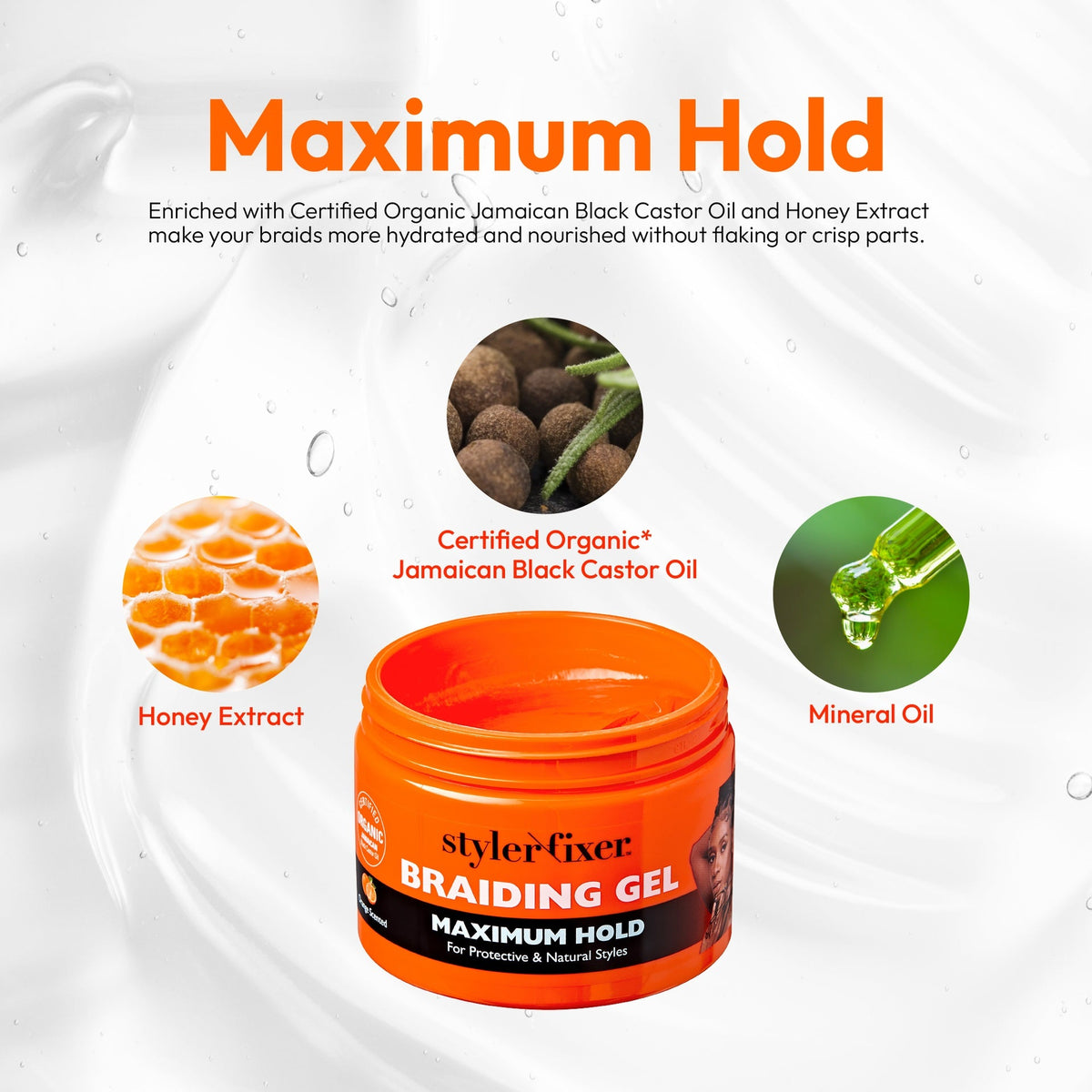 RED by KISS Styler Fixer Braiding Gel product detail 2