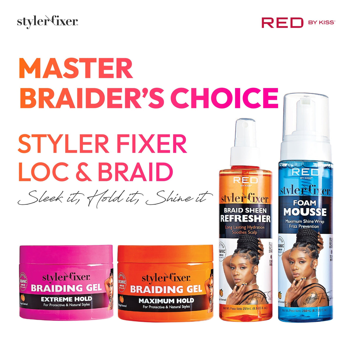 RED by KISS Styler Fixer Braiding Gel product detail 7